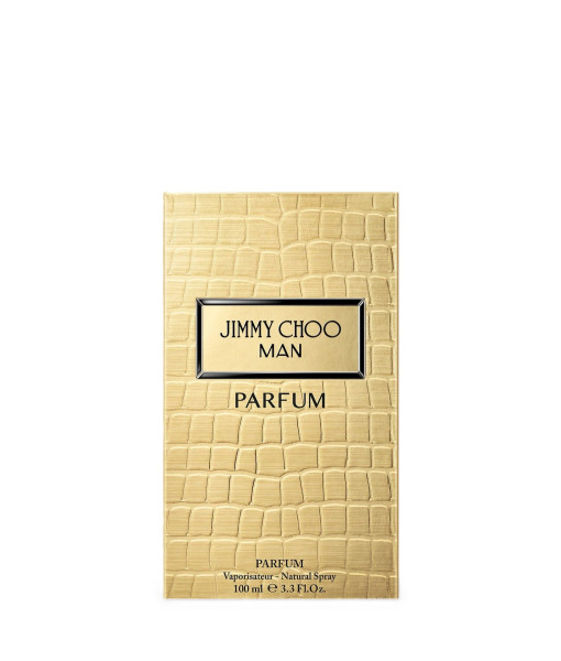 Jimmy Choo<br>Man<br>Parfum<br>100 ml / 3.3 fl. oz. Jimmy Choo<br>Man<br>Parfum<br>100 ml / 3.3 fl. oz.