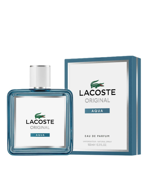 Lacoste<br>Original Aqua<br>Eau de Parfum<br>100 ml / 3.3 fl. oz. Lacoste<br>Original Aqua<br>Eau de Parfum<br>100 ml / 3.3 fl. oz.