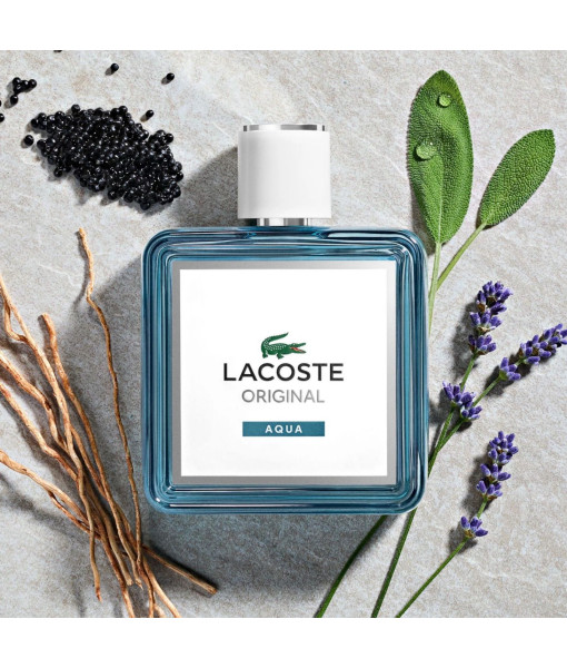 Lacoste<br>Original Aqua<br>Eau de Parfum<br>100 ml / 3.3 fl. oz. Lacoste<br>Original Aqua<br>Eau de Parfum<br>100 ml / 3.3 fl. oz.