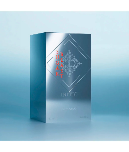 Initio<br>Sugar Blast<br>Eau de Parfum<br>90 ml / 3.04 fl. oz. Initio<br>Sugar Blast<br>Eau de Parfum<br>90 ml / 3.04 fl. oz.