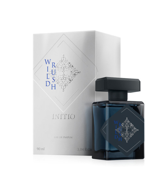 Initio<br>Wlid Rush<br>Eau de Parfum<br>90 ml / 3.04 fl. oz. Initio<br>Wlid Rush<br>Eau de Parfum<br>90 ml / 3.04 fl. oz.