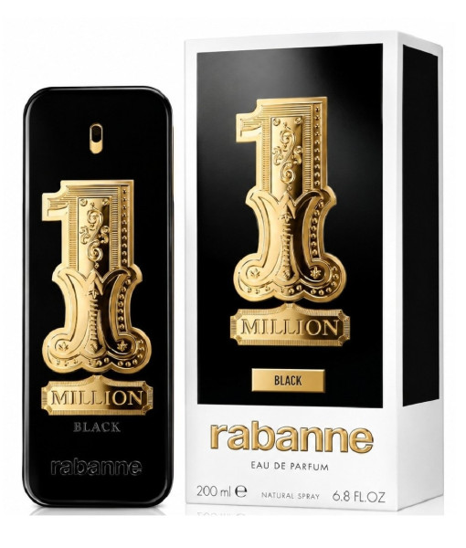 Rabanne<br>1 Million Black<br>Eau de Parfum<br>200 ml / 6.8 fl. oz