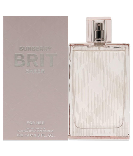 Burberry<br> Burberry Brit Sheer<br>Eau de Toilette<br> 100ml /3.3 fl. oz