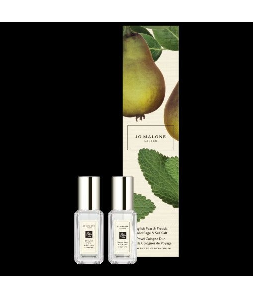 Jo Malone<br>English Pear & Freesia Wood Sage & Sea Salt Travel Cologne Duo<br>2 X 9 ml / 0.3 fl. Oz.