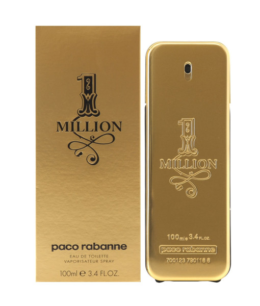 Paco Rabanne<br>1 Million<br>Eau de Toilette<br>100ml /3.4 FL. OZ