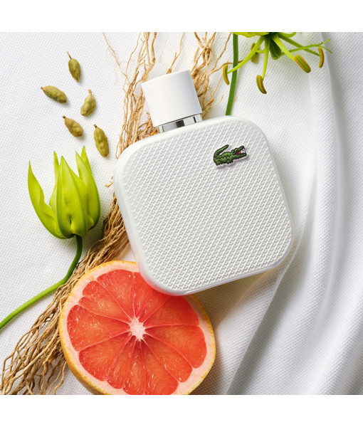 Lacoste<br>L.12.12 Blanc<br>Eau de Toilette<br>100 ml / 3.3 fl. oz. Lacoste<br>L.12.12 Blanc<br>Eau de Toilette<br>100 ml / 3.3 fl. oz.