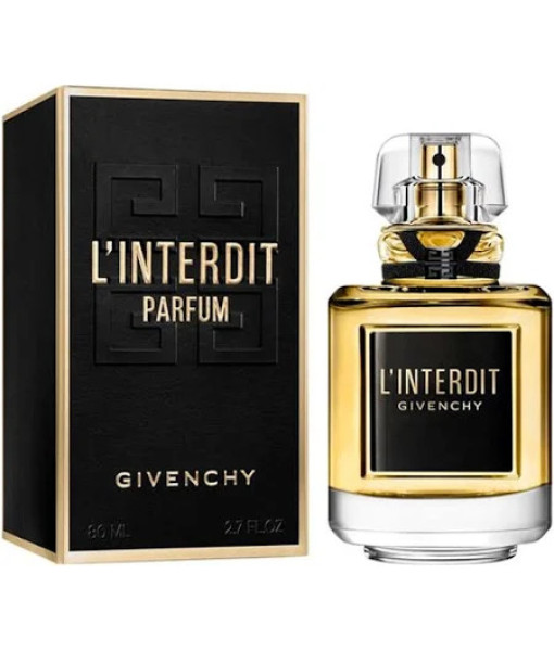 Givenchy<br>L'interdit<br>Parfum<br>80 ml / 2.7 fl. Oz. Givenchy<br>L'interdit<br>Parfum<br>80 ml / 2.7 fl. Oz.