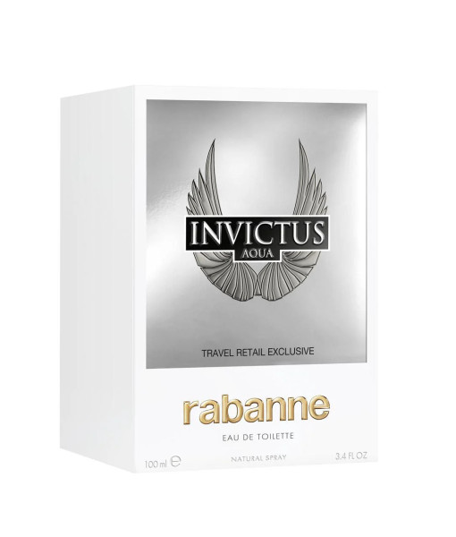 Rabanne<br>Invictus Aqua Exclusivité Voyage<br>Eau de Toilette<br>100 ml / 3.4 Fl. Oz.