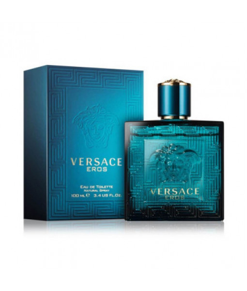 Versace<br>Eros<br>Eau De Toilette<br>100 Ml / 3.3 Fl.Oz