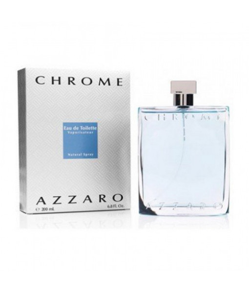 Azzaro<br> Chrome<br>Eau de Toilette<br>200 ml / 6.7 Fl.oz