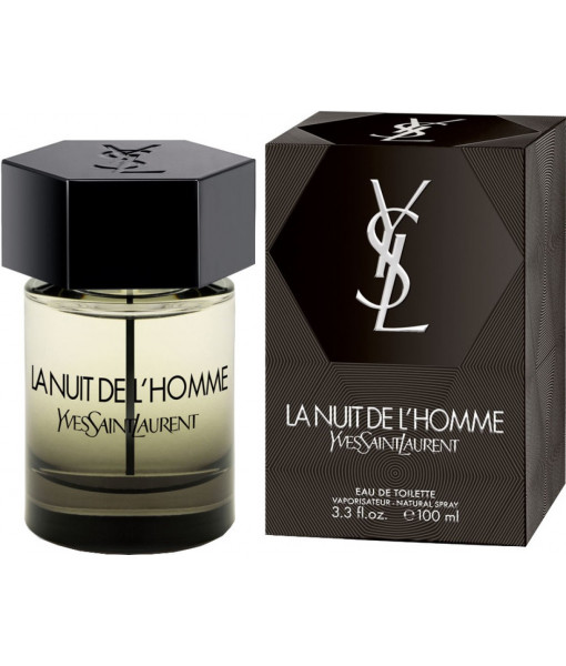 Yves Saint Laurent<br>La Nuit De L'Homme<br>Eau de Toilette<br>100ml / 3.3 fl. oz