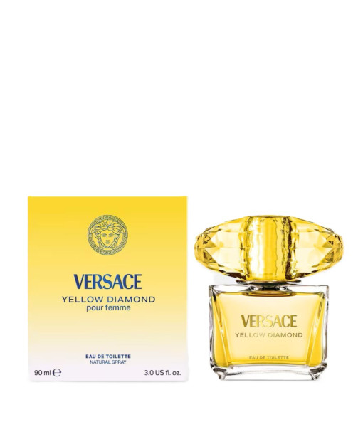 Versace<br>Yellow Diamond<br>Eau de Toilette<br>90 ml / 3.0 fl. oz. Versace<br>Yellow Diamond<br>Eau de Toilette<br>90 ml / 3.0 fl. oz.