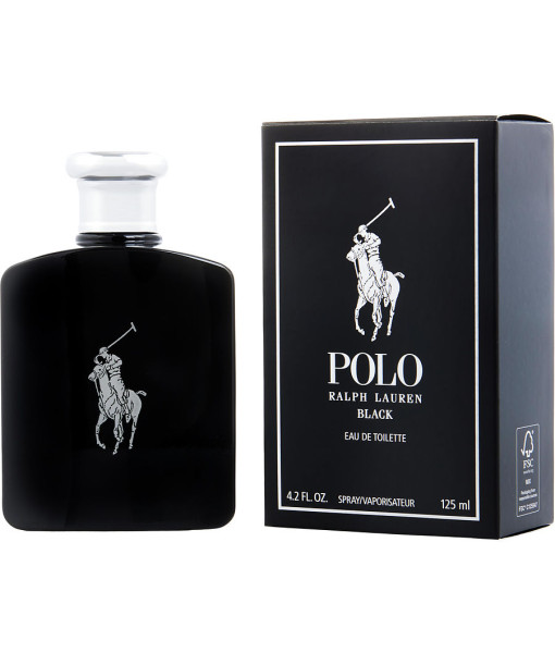 Ralph Lauren<br>Polo Black<br>Eau de Toilette<br>125ml / 4.2  fl. oz