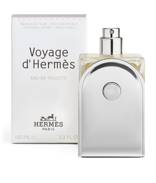 Hermès<br>Voyage d' Hermès<br>Eau de Toilet Refillable<br>100ml / 3.3 Fl. Oz.
