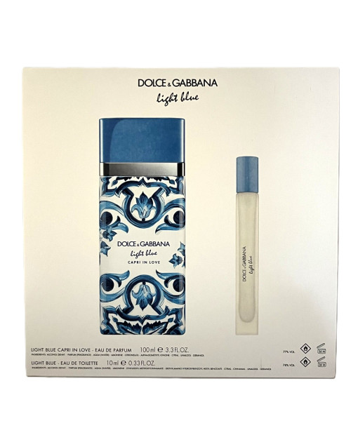 Dolce & Gabanna<br>Light Blue Capri In Love Set<br>Eau de Parfum<br>100 ml / 3.3 Fl. Oz.
