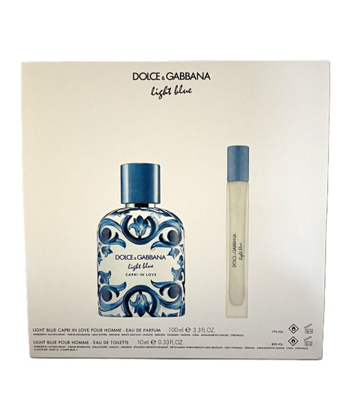 Dolce & Gabanna<br>Light Blue Capri In Love Pour Homme Set<br>Eau de Parfum 100 ml / 3.3 Fl. Oz.