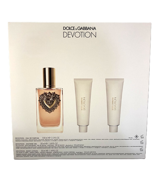 Dolce & Gabanna<br>Devotion Set<br>Eau de Parfum<br>100 ml / 3.3 Fl. Oz.