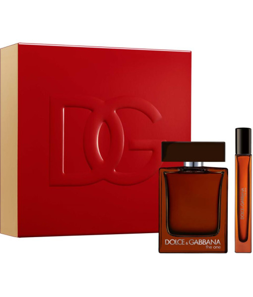 Dolce & Gabbana The One Pour Homme Parfum Gift Set- 100 ml + 10 ml