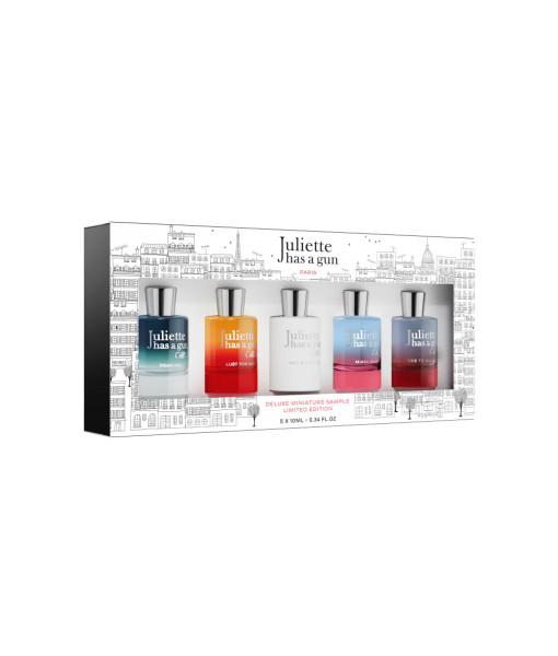 Juliette has a gun<br> Coffret Cadeau Découverte Édition limitée Deluxe Miniatures Collection 5 x 10 mL Juliette has a gun<br> Coffret Cadeau Découverte Édition limitée Deluxe Miniatures Collection 5 x 10 mL