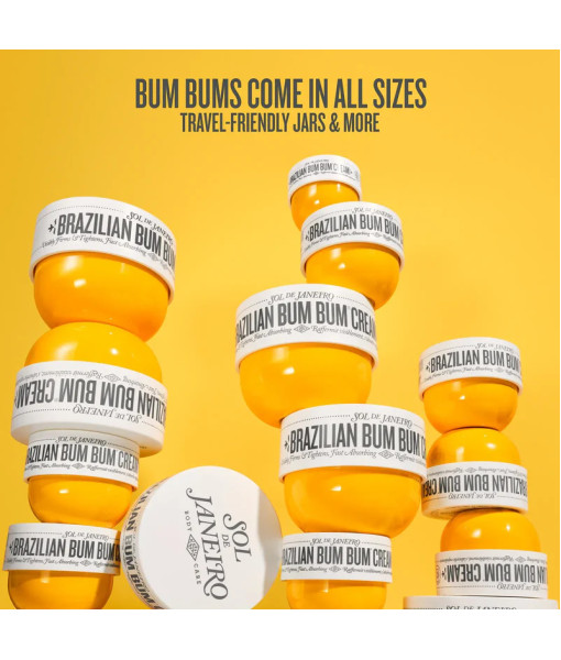 Sol de Janeiro<br>Crème pour le corps<br>Brazilian Bum Bum Cream<br>240 ml / 8.1 fl. oz. Sol de Janeiro<br>Crème pour le corps<br>Brazilian Bum Bum Cream<br>240 ml / 8.1 fl. oz.