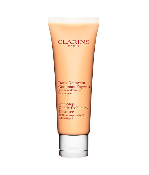 Clarins<br>One-Step Gentle Exfoliating Cleanser with Orange Extract<br>125 ml / 4.3 oz