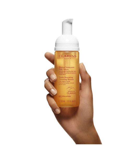 Clarins<br>Gentle Renewing Cleansing Mousse <br>150 ml / 5.5 oz