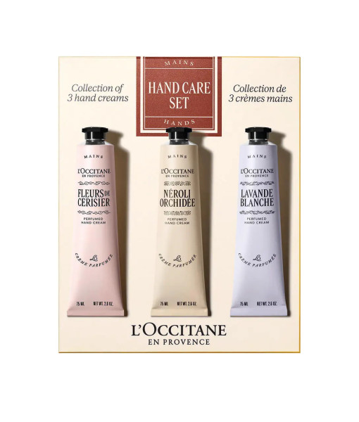 L'Occitane<br>Trio de Crèmes Mains Florales<br>3 x 75ml / 3 x 2.6 oz