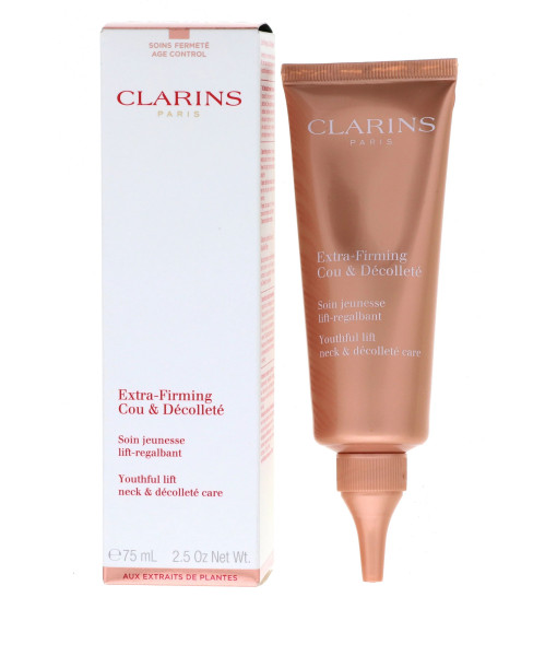 Clarins<br>Extra-Firming Neck and Décolleté<br>75 ml / 2.5 oz