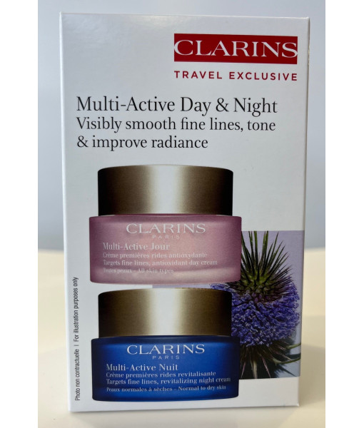 Clarins<br> Multi-Active Day & Night<br>2 x 50 ml