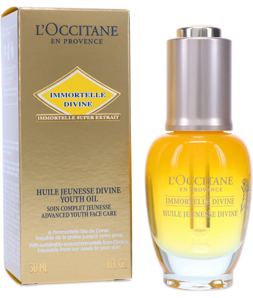 L'Occitane<br>Huile de Jeunesse Divine Immortelle<br>30 ml / 1 fl.oz