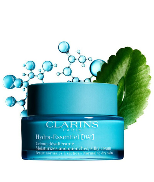 Clarins<br>Hydra-Essentiel [HA²] Crème Désaltérante<br>Peaux normales à sèches<br>50ml / 1.7 oz