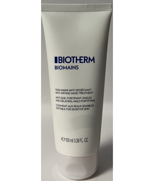 Biotherm<br>Biomains<br>Soin Jeunesse Des<br>Mains et Des Ongles<br>100 ml / 3.38 fl.oz