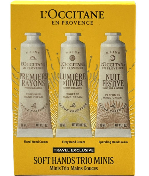 L'Occitane<br>Minis Trio Mains Douces<br>Travel Exclusive
