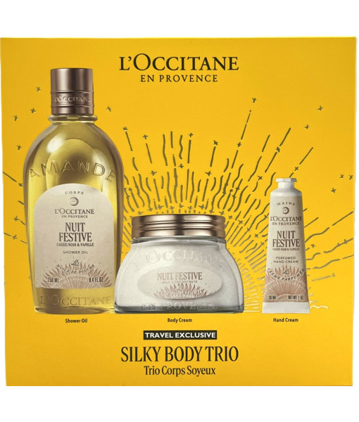 L'Occitane<br>Trio Corps Soyeux<br>Travel Exclusive
