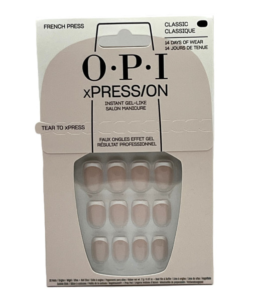 OPI<br>XPress/On French Press<br>30 Nails