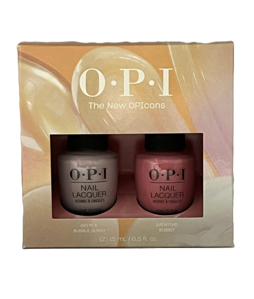 O.P.I.<br>OPI'm a Bubble Bunny & Bathtime Bubbly<br>2x15ml /0.5 fl.oz.