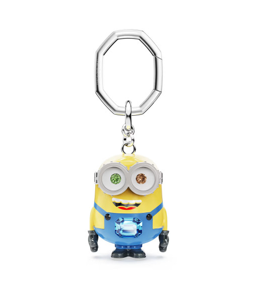 Swarovski<br>Porte-clés Minions Bob<br>Multicolore, Acier inoxydable