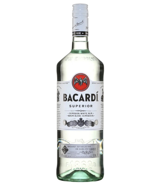 Bacardi Superior<br>White rum   |   1.14 L   |   Canada  Ontario