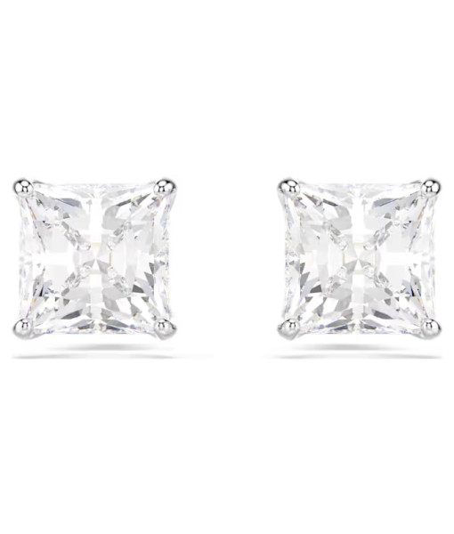 Swarovski<br>Clous d'oreilles Stilla Attract<br>Taille Carré, Blanches, Métal rhodié Swarovski<br>Clous d'oreilles Stilla Attract<br>Taille Carré, Blanches, Métal rhodié