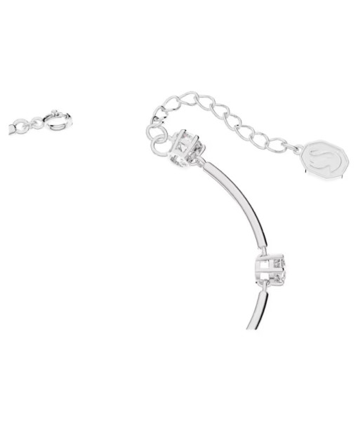 Swarovski<br>Bracelet-jonc Constella<br>Taille ronde, Blanc, Métal rhodié