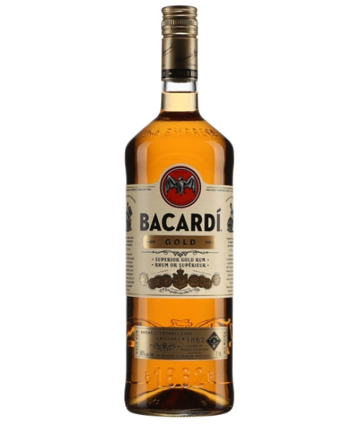 Bacardi Gold<br>Amber rum | 1.14 L | Canada, Ontario