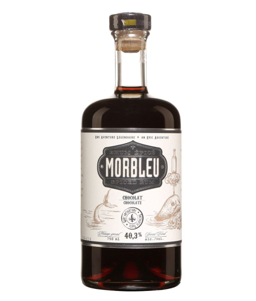 Morbleu Noir <br>Rhum épicé aromatisé (chocolat)   |   750 ml   |   Canada  Québec