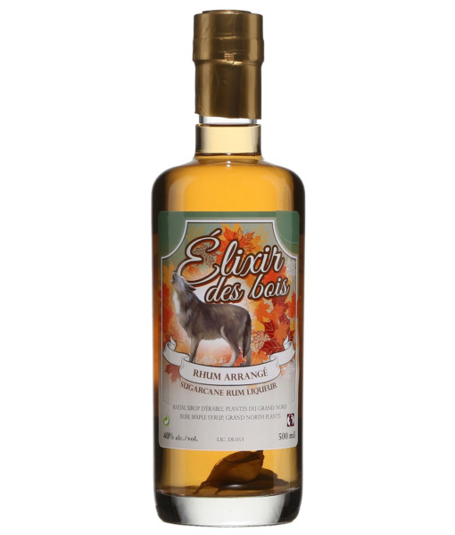 Distillerie L & M Élixir des Bois<br>Rhum aromatisé (érable)   |   500 ml   |   Canada  Québec