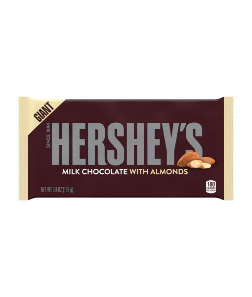 Barre Hershey ’s au chocolat au lait et amande 198 g<br> (format géant)