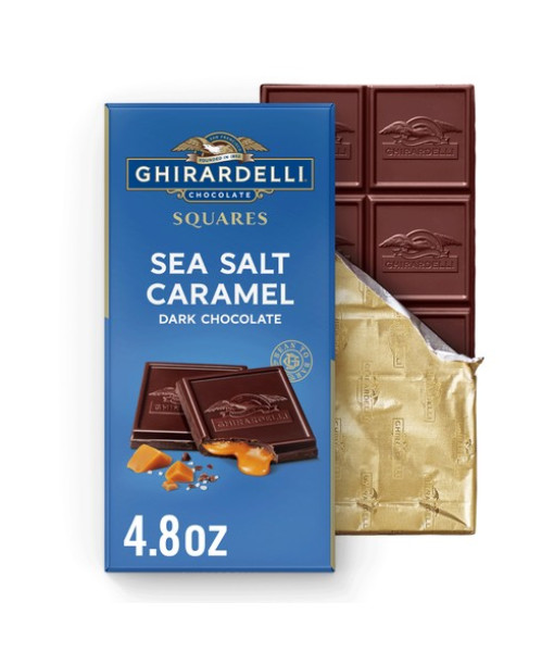 Ghirardelli<br>Sea Salt Caramel Dark Bar<br>138g