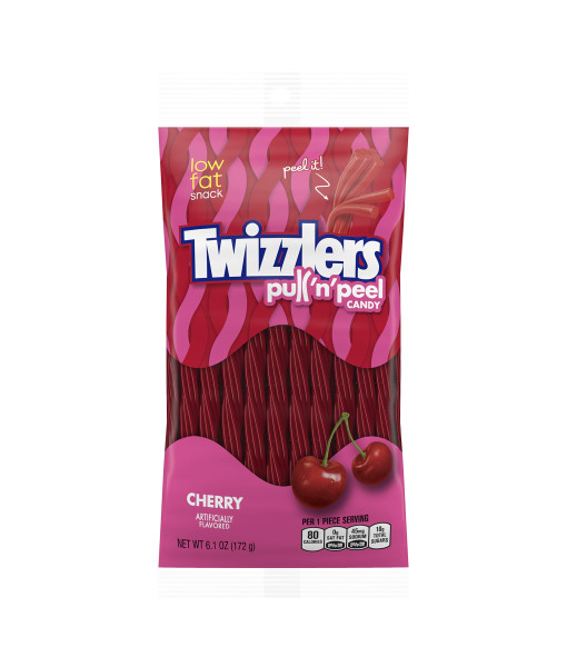 Twizzlers Pullnpeel Cherry 172g