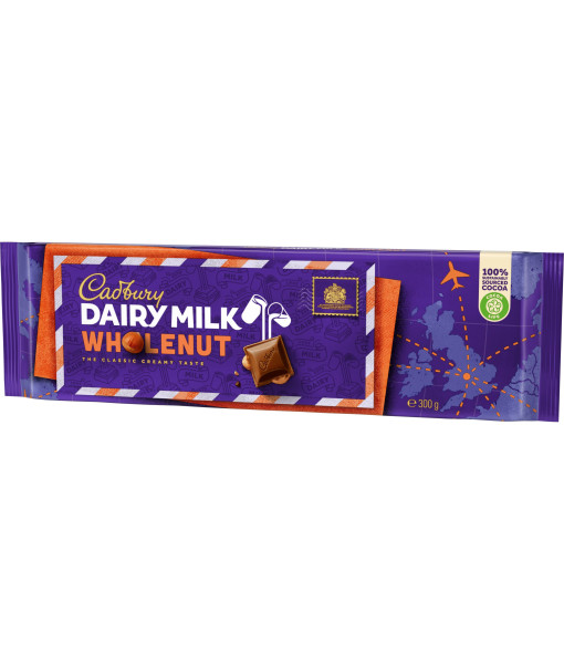 Cadbury<br>Cadbury Dairy Milk Noix Entière <br>300 g