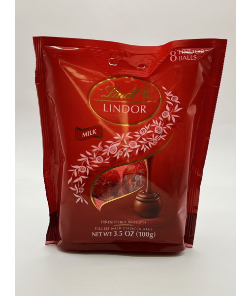 Lindt<br>Lindor Milk Chocolate Truffles Bag 100 g