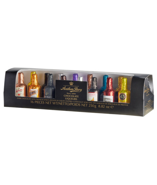 Anthon Berg<br>Lot de 16 liqueurs au chocolat<br>250 g / 8.82 oz