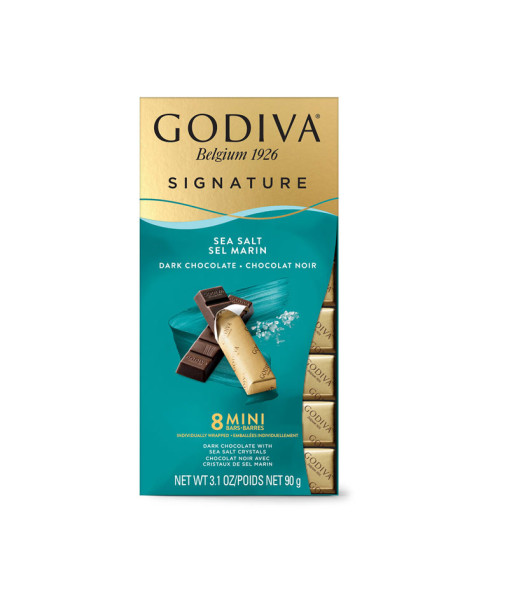 Godiva Tablet Dark Sea Salt 90 g
